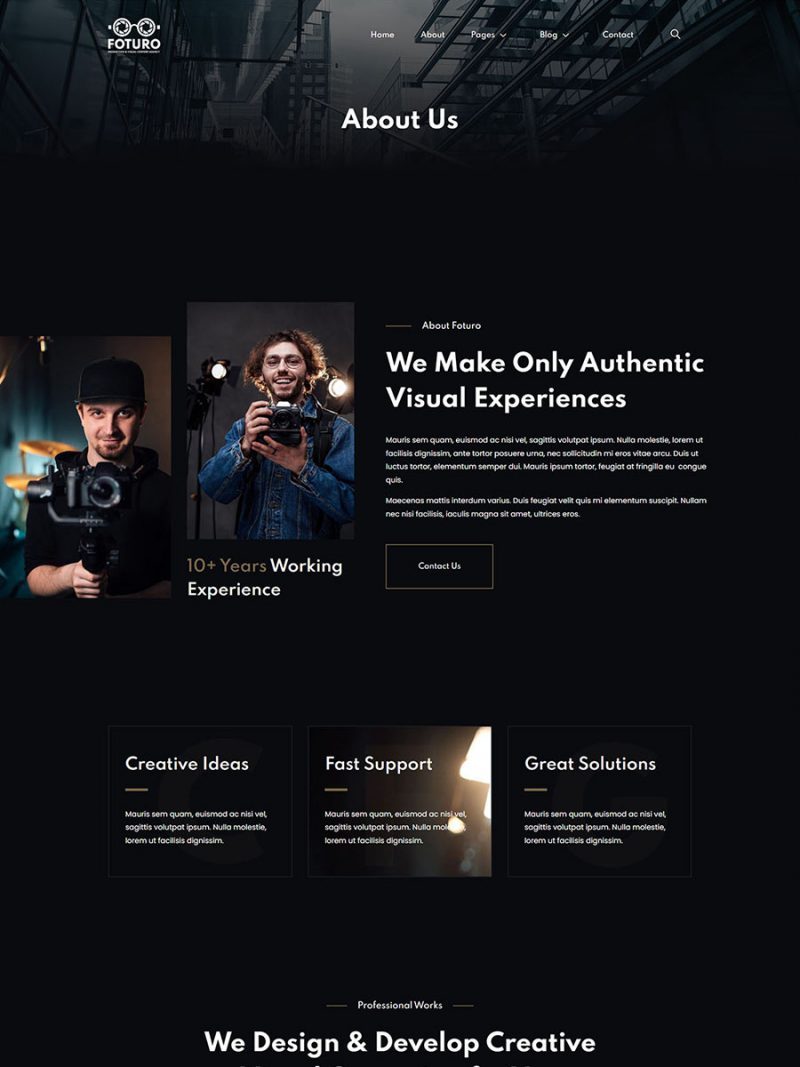 About template preview