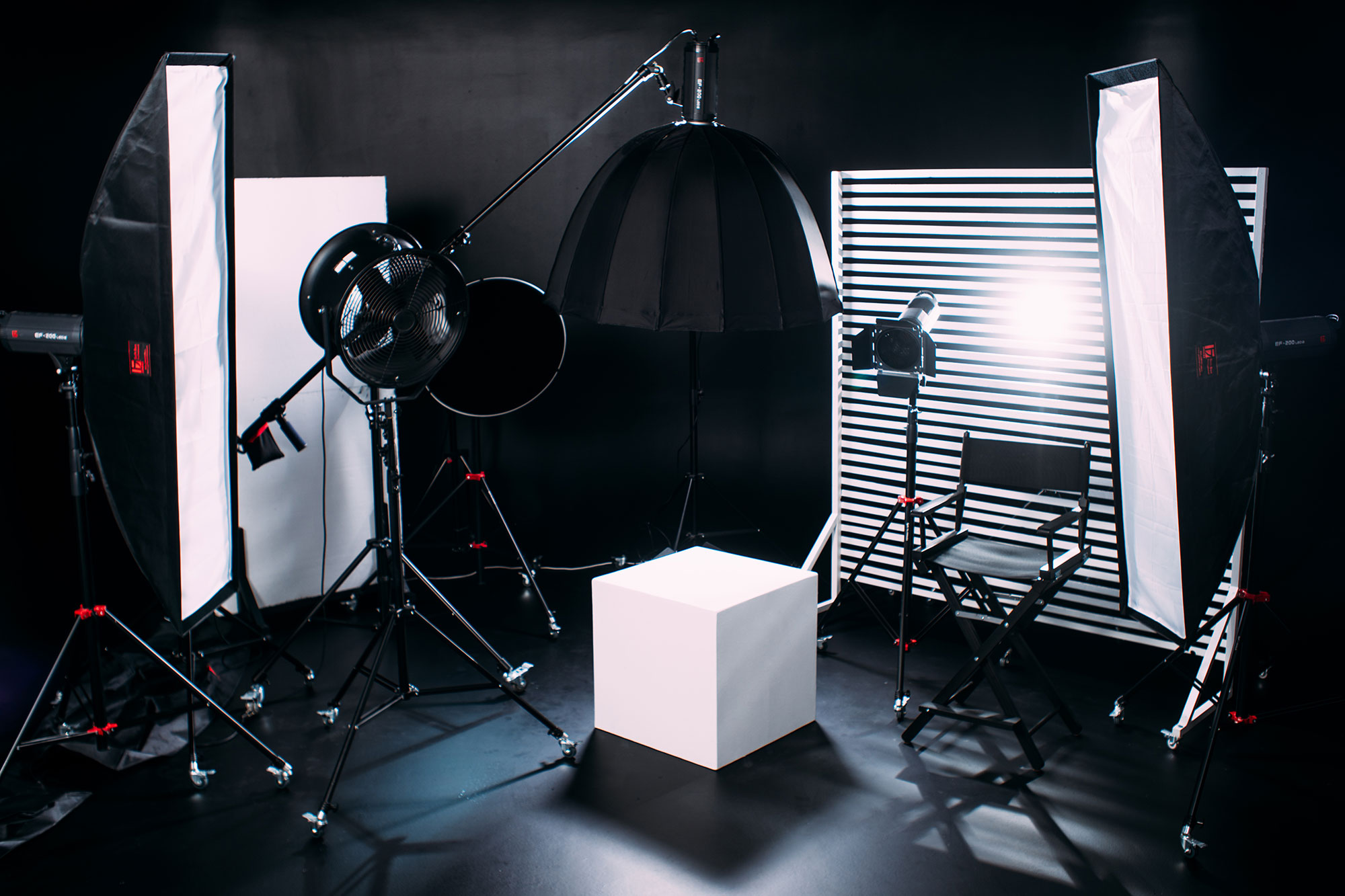 Modern photo studio